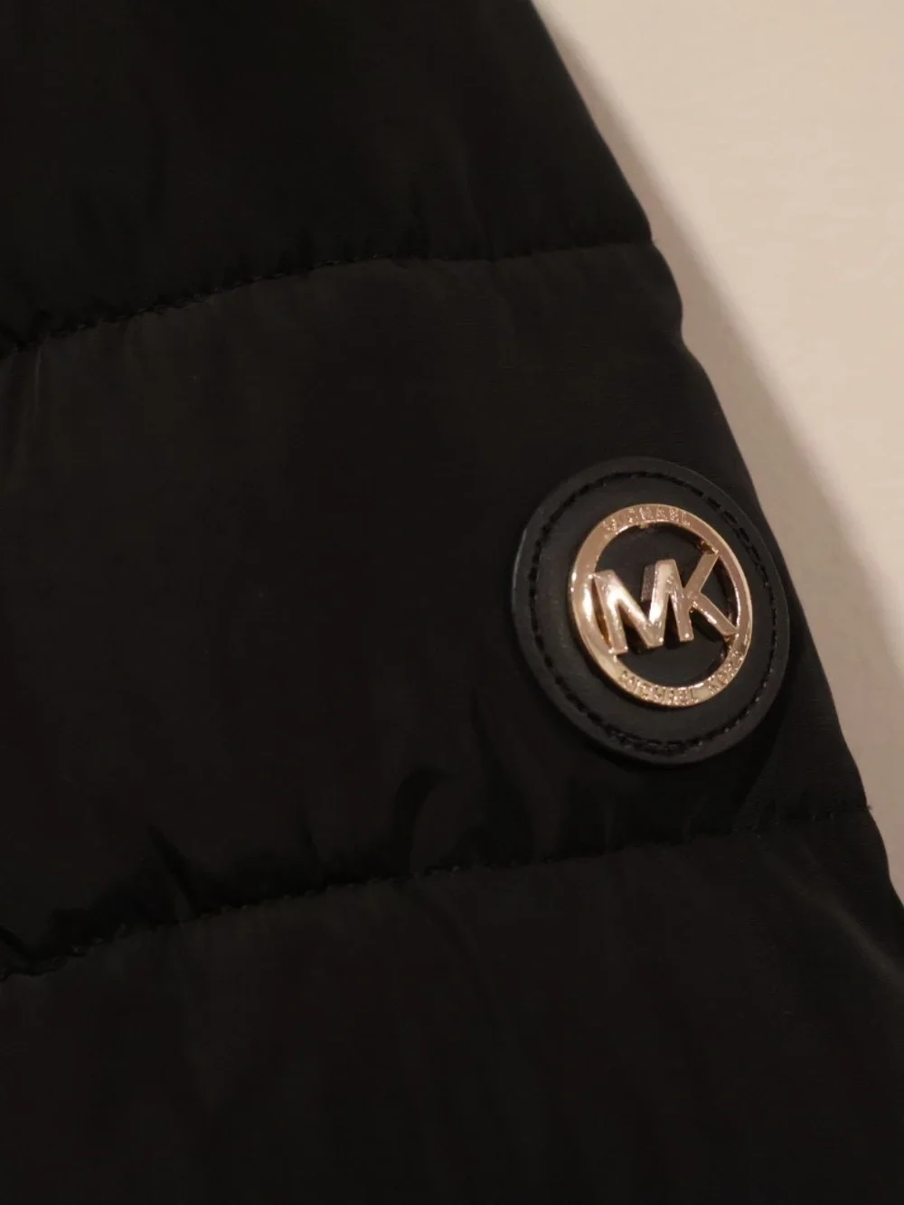 Michael Kors Black Puffer Coat with Fur Hood womens Medium, SEE PHOTOS & DETAILS